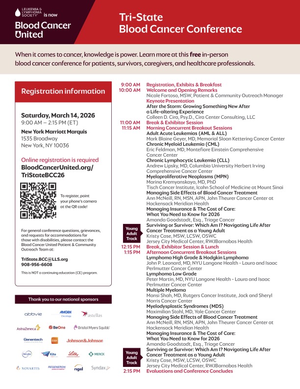 Tri-State Blood Cancer Conference