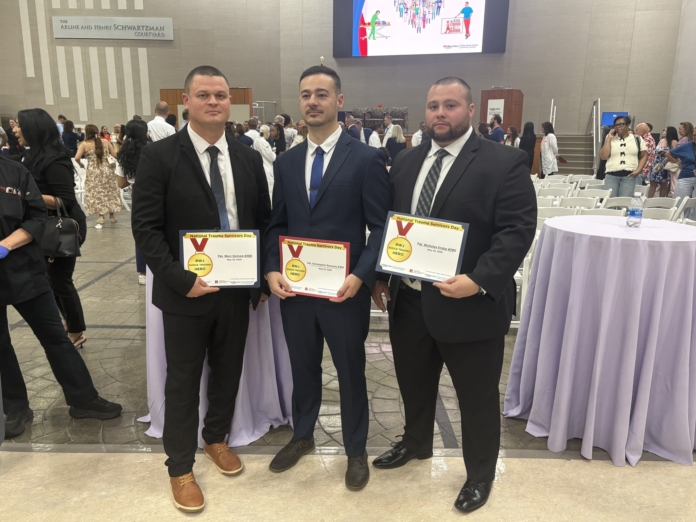 Officers recognized for lifesaving actions