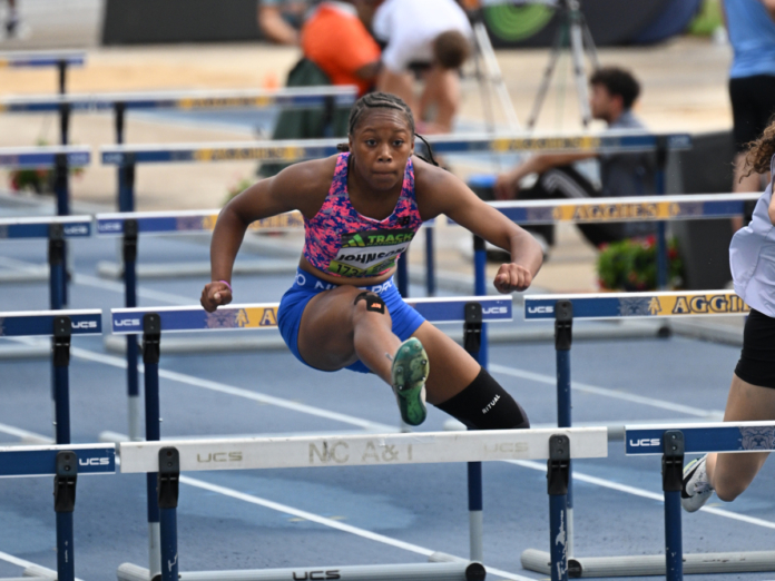 Ewing’s Angel Johnson building a track legacy
