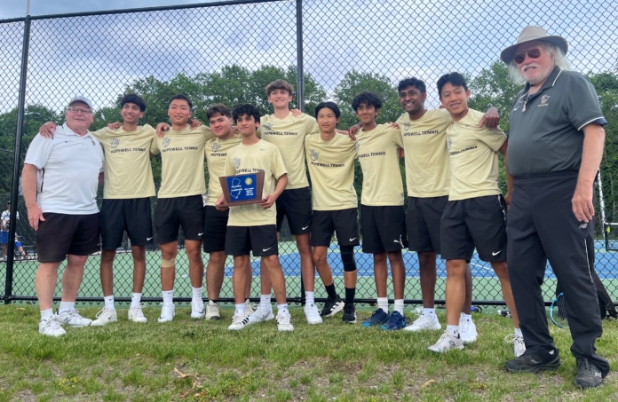 Close bond fuels Hopewell boys’ tennis to third straight state title