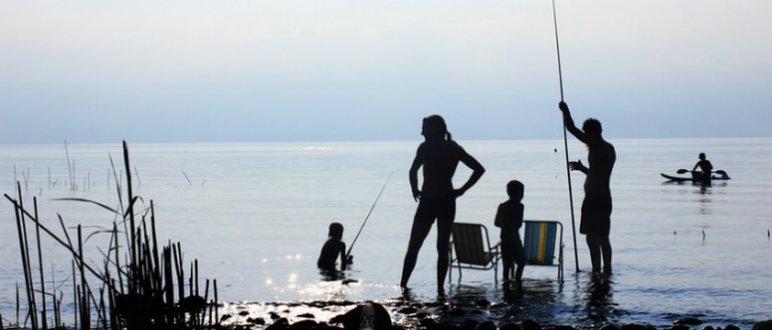 Connecting to nature through fishing