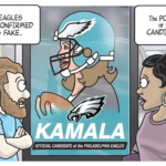 Counterfeit Kamala ads
