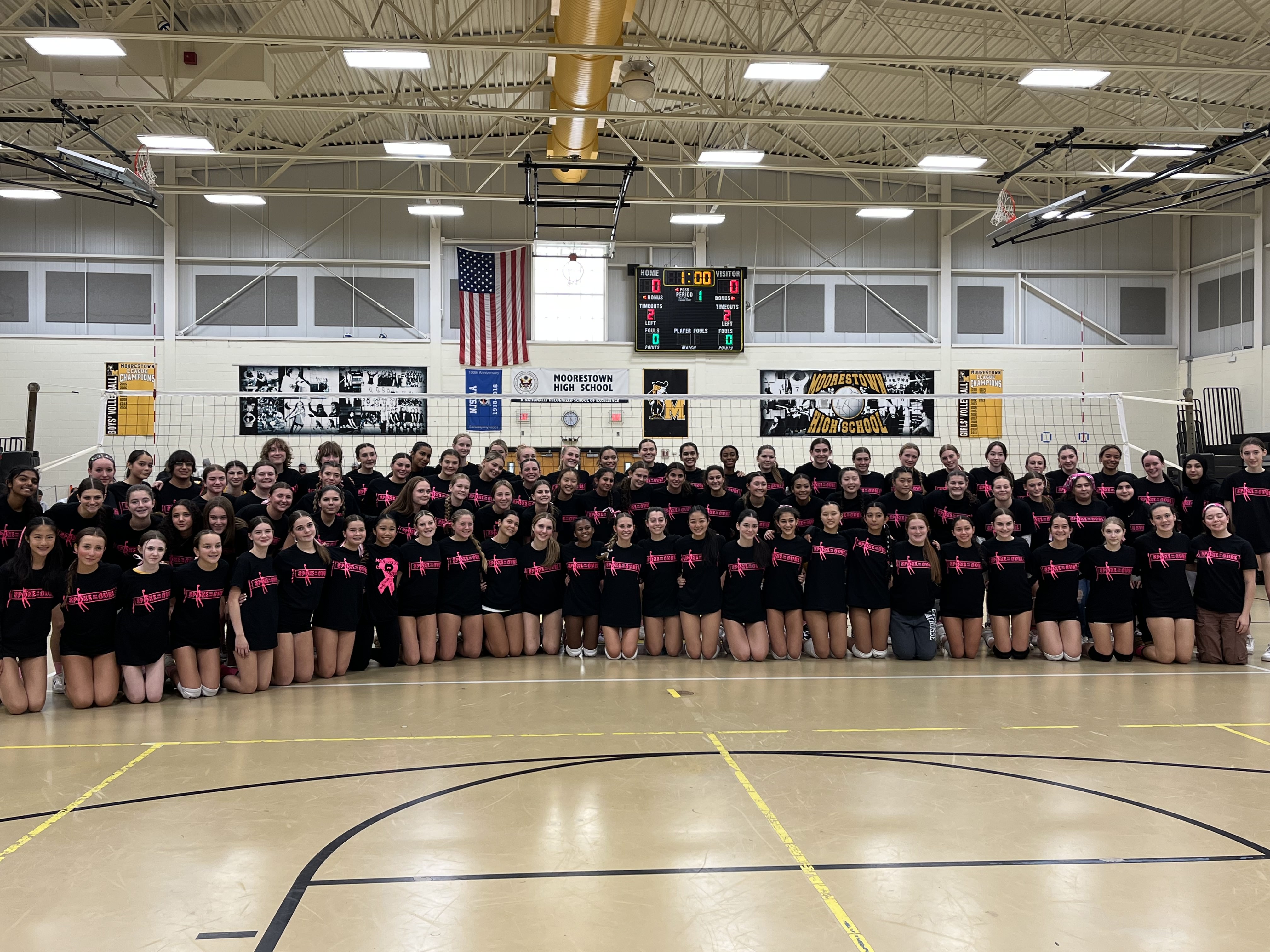 Girls volleyball team supports breast-cancer awareness | South