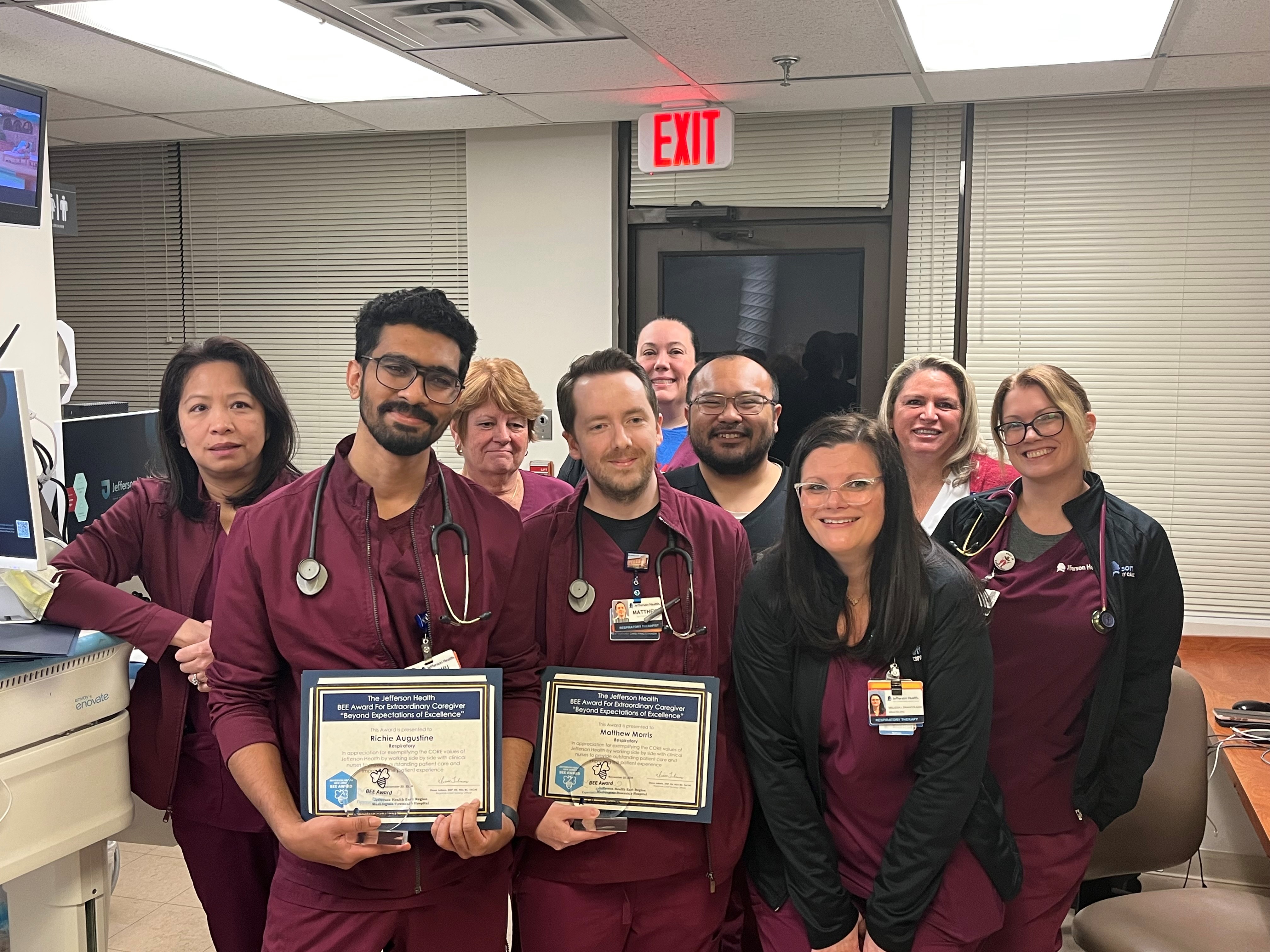 Hospital staffers cited for Bee-ing 'extraordinary' | South Jersey