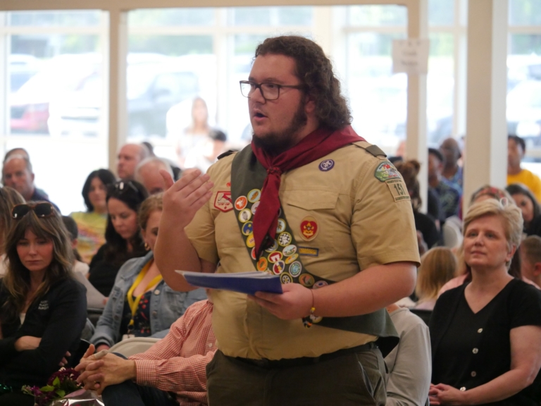 Student to create garden at former elementary school