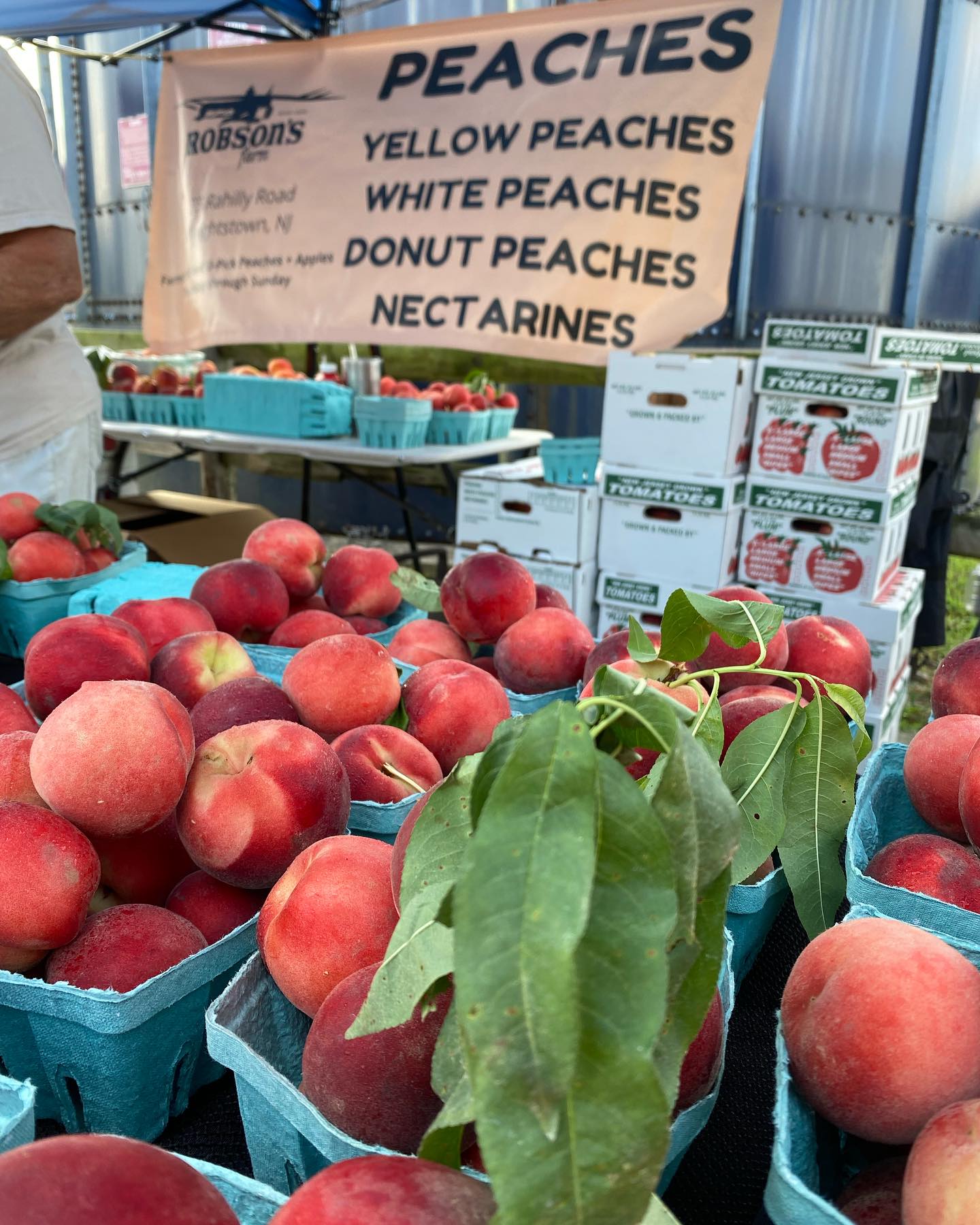 Burlington County Farmers Market celebrates peach season | South Jersey ...