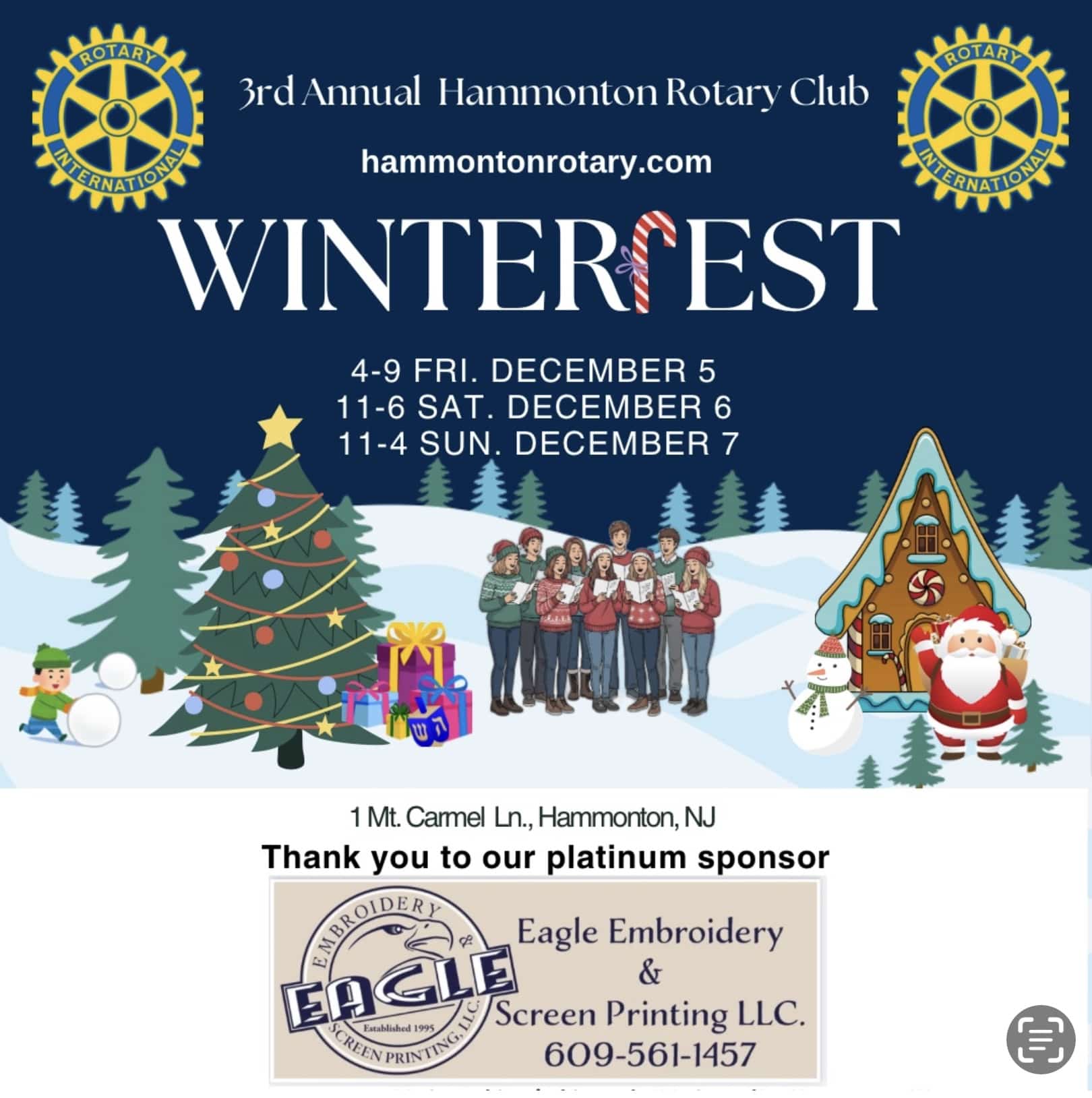3rd Annual Hammonton Rotary WinterFest