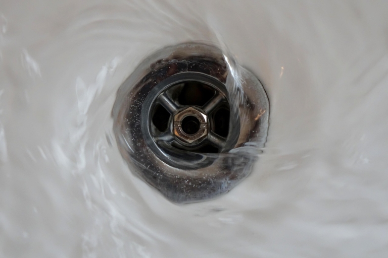 Watch what goes down the drain