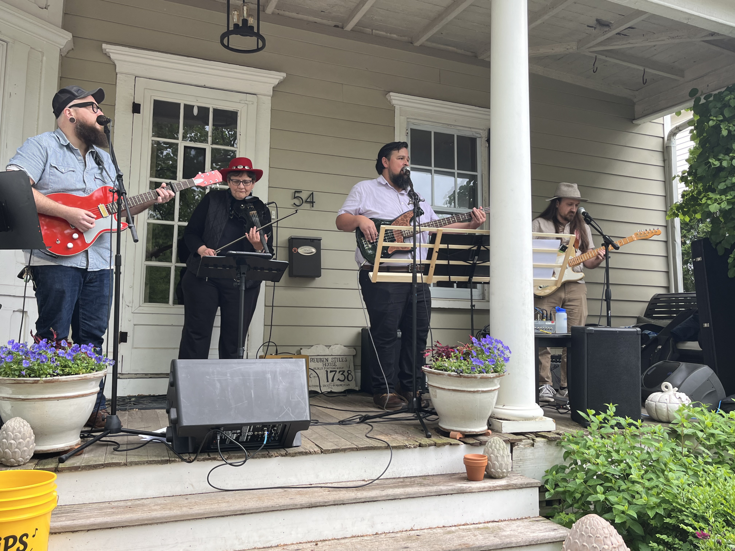 When the stage is a porch