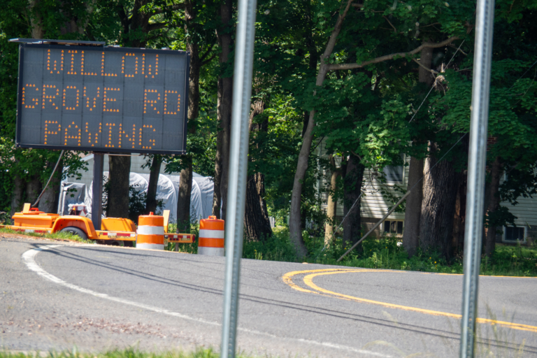 County announces resurfacing work on Willow Grove Rd. in Shamong