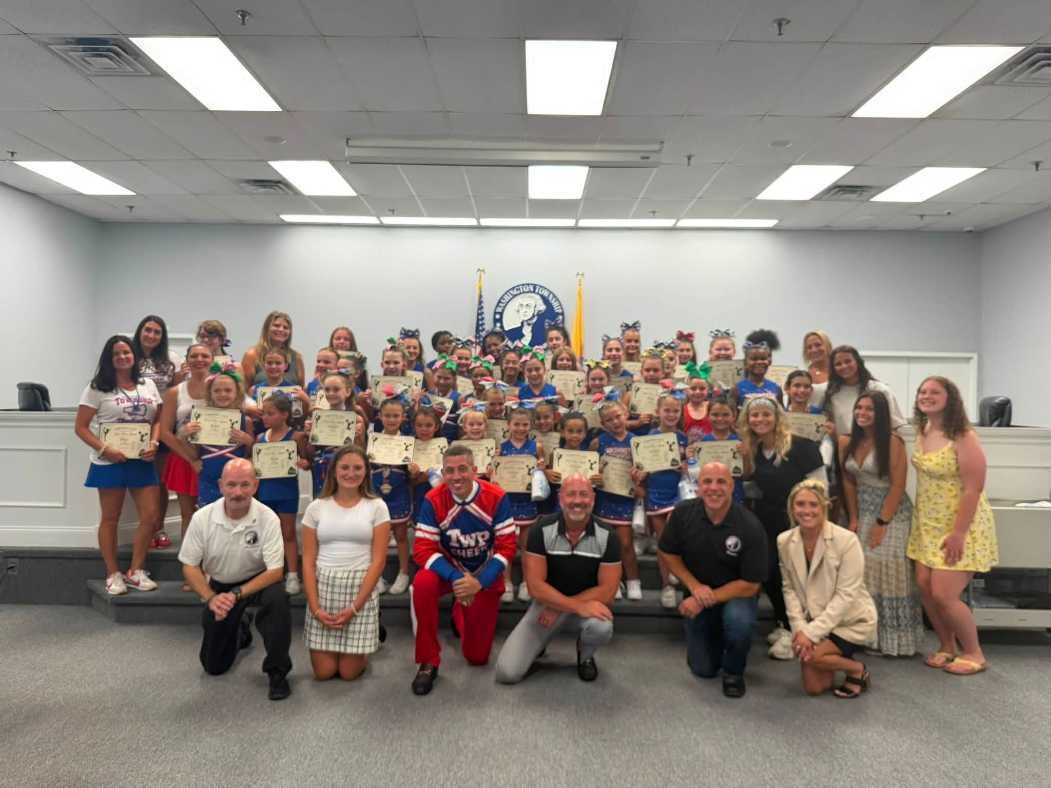 Big cheers for township teams in national contest