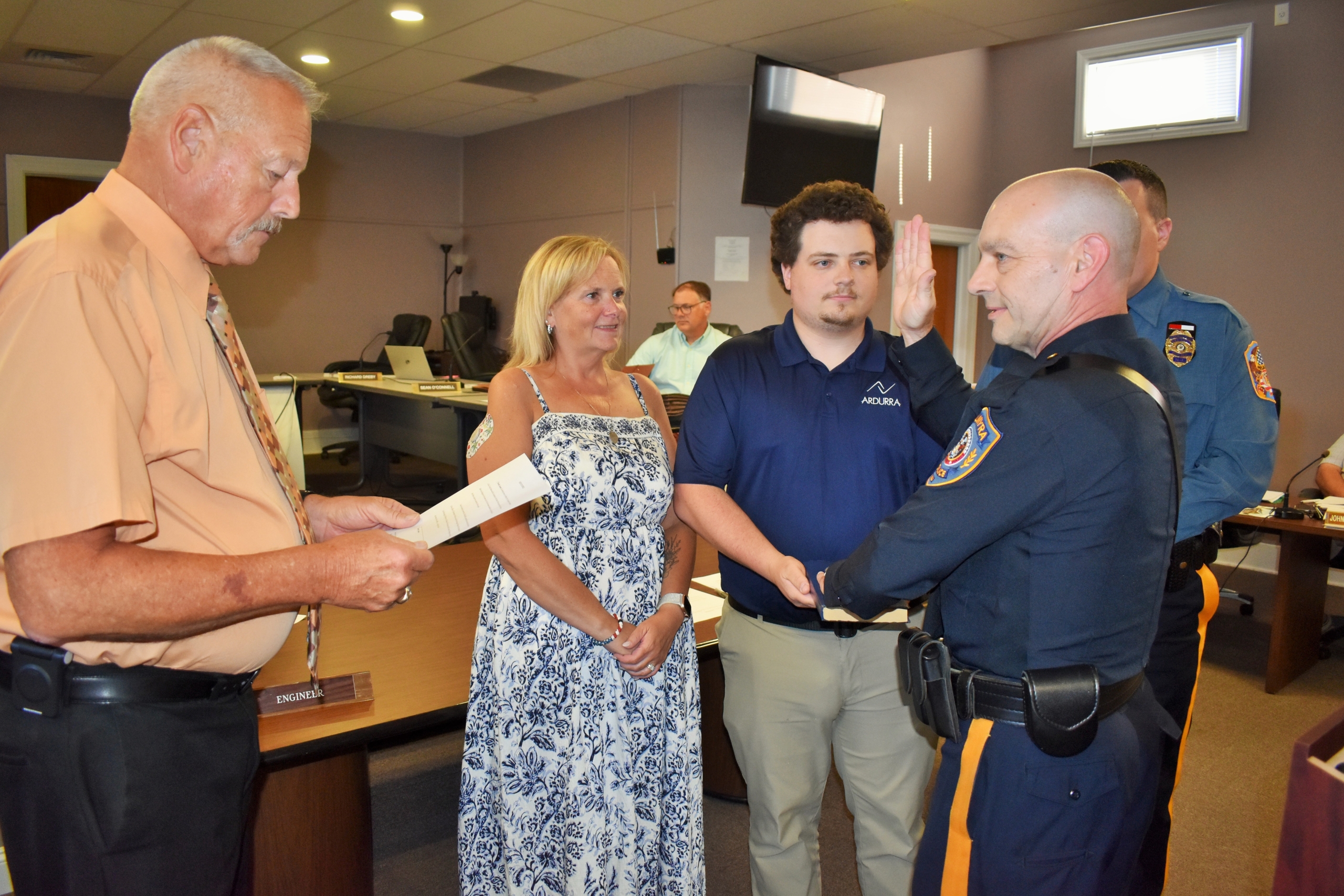 Council cites new roles, police officers advance