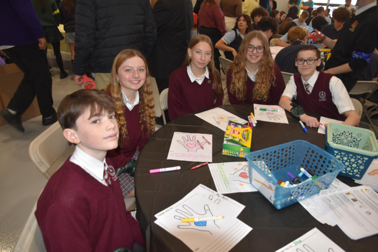Good deed by St. Albert the Great students