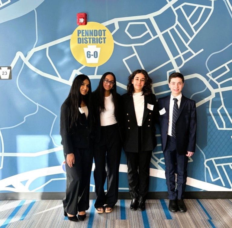 Lower Moreland High students win PennDOT competition